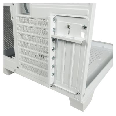 LC Power Gaming 807W Midi-tower PC-behuizing Wit 4 voorgeïnstalleerde ventilators