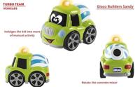 Chicco bouwvoertuig betonwagen junior 12 cm groen - thumbnail