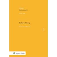Faillietverklaring - B. Wessels - Hardcover (9789013150117) - thumbnail