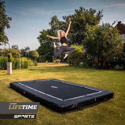 BERG Ultim Favorit InGround 410 cm trampoline (Kleur rand: zwart) BERG Ultim Favorit InGround 410 cm trampoline (Kleur rand: zwart)