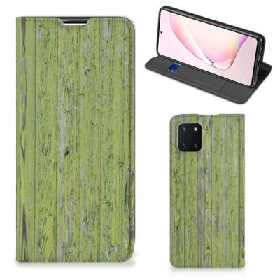 Samsung Galaxy Note 10 Lite Book | Wallet Case | Green Wood