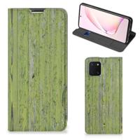 Samsung Galaxy Note 10 Lite Book | Wallet Case | Green Wood - thumbnail