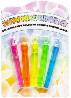 Van Der Doelen Regenboog bellenblaas mini
