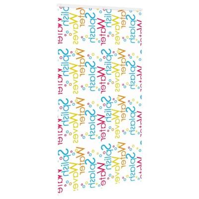 Doucherolgordijn met cassette 130x240 cm stofbreedte 126 cm