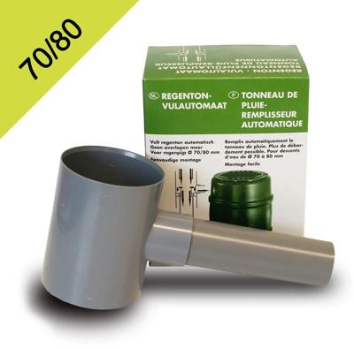 PVC regenton vulautomaat 70-80 mm