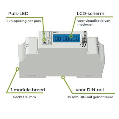 Velleman EMDIN01 Energiekostenmeter