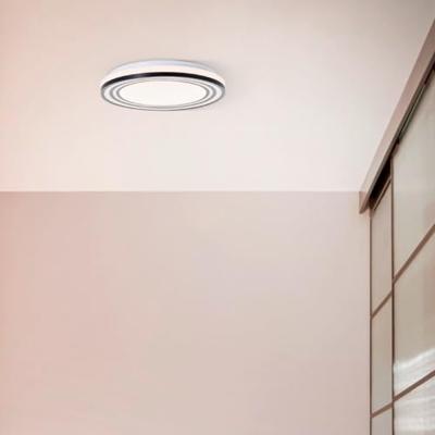 Brilliant Zwart witte plafondlampKobana Ø 34cm - G80567A76