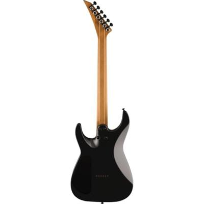 Jackson American Series Virtuoso HT EB Satin Black elektrische gitaar met Jackson Foam Core Case