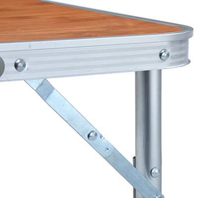 VidaXL Campingtafel inklapbaar 60x45 cm aluminium