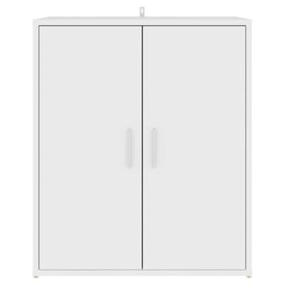 Schoenenkast 60x35x70 cm spaanplaat wit