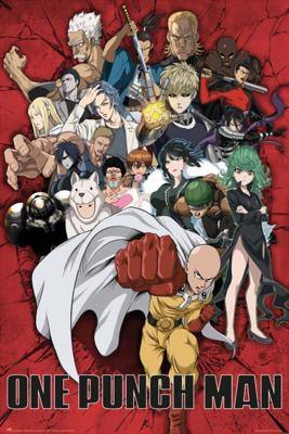 Poster One Punch Man - Heroes 61x91,5cm Poster One Punch Man - Heroes 61x91,5cm