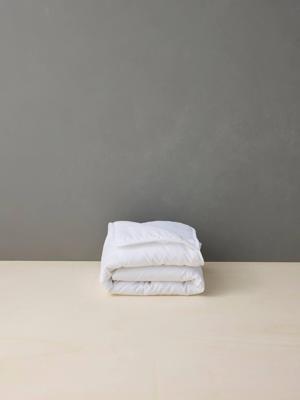 Babydeken van microvezel, anti-mijtbehandeld met Bi-ome® wit