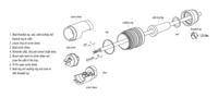 binder 09-0041-00-07 Ronde connector Stekker, recht Totaal aantal polen: 7 1 stuk(s) - thumbnail