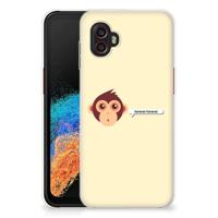 Samsung Galaxy Xcover 6 Pro Telefoonhoesje met Naam Monkey - thumbnail