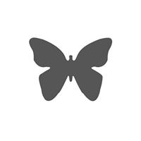 Vaessen Creative • figuurpons vlinder monarch small - thumbnail