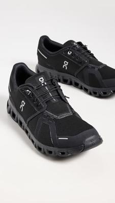 ON Cloud 6 Waterproof Lage Wandelschoen Heren Black | Black 42,5
