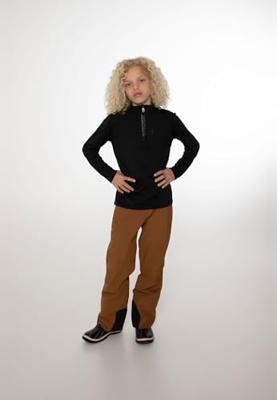 Protest Rewillowy 1/4 Zip Pully Kinderen True Black 152 Protest Rewillowy 1/4 Zip Pully Kinderen True Black 152