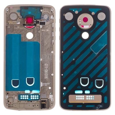 Middelste frame bezel plaat voor Motorola Moto Z Play XT1635 (goud)