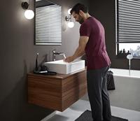 Hansgrohe Talis Es wastafelkraan verhoogd 240 chroom 71717000 - thumbnail