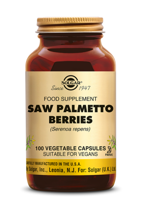Solgar Saw Palmetto (Zaagpalm) Berries Capsules Solgar Saw Palmetto (Zaagpalm) Berries Capsules