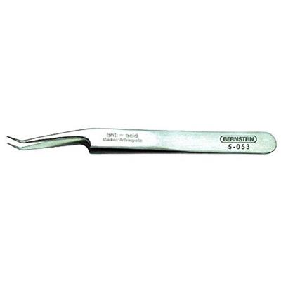 BERNSTEIN Tools for Electronics 5-053 SMD-pincet 51 SA Super-spits, schuin-gebogen 110 mm
