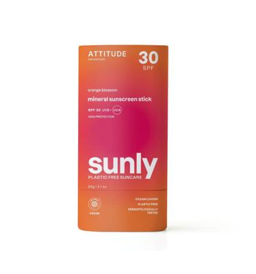 Attitude Sunly SPF30 Orange Blossom Sunscreen Stick