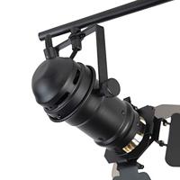 QAZQA Industriële spot zwart 2-lichts met kleppen - Movie - thumbnail