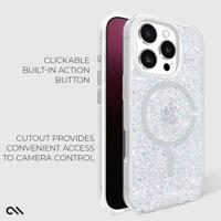 Case-Mate Twinkle Backcover Apple iPhone 16 Pro Glittereffect Inductieve lading, MagSafe compatible - thumbnail
