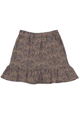 LEVV Meisjes rok - Kera - AOP grafisch taupe