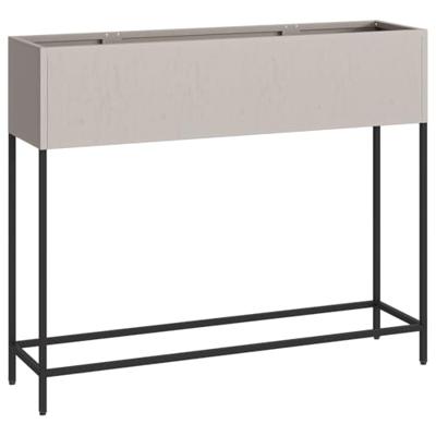 VidaXL Verhoogde tuin plantbak roestig 100 x 26 x 82 cm cortenstaal