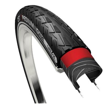 CST Buitenband xpedium one 28 x 1 1/2" / 40-635mm - zwart met reflectie CST Buitenband xpedium one 28 x 1 1/2" / 40-635mm - zwart met reflectie