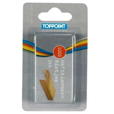 Toppoint Nietjes 24/6 1000 stuks