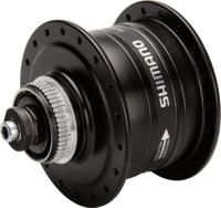 Shimano dh-3d37-qr naafdynamo 32g uitval disc 6v/3 watt zwart - thumbnail