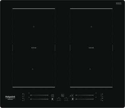 Inductiekookplaat - HOTPOINT - 4 branders - 60 cm breed - HS5160CNE