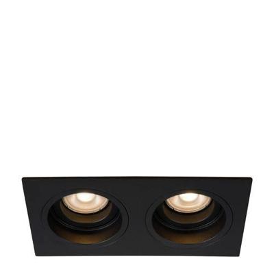 Lucide EMBED - Inbouwspot - 2xGU10 - Zwart