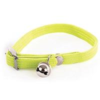 HALSBAND KAT ELASTISCH NYLON GROEN 30X1 CM - thumbnail