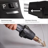 Steinel 089542 HEISSLUFTGEBLAESE HM 2620 E KF SET Heteluchtpistool 2300 W Brushless - thumbnail