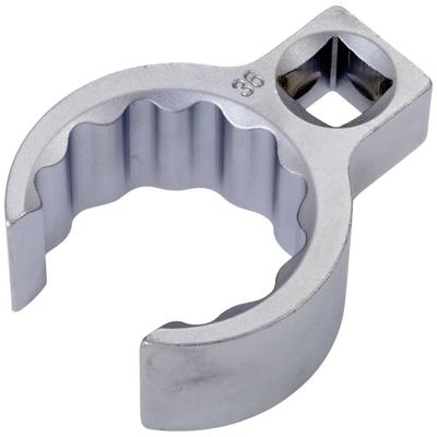 HAZET Ringsleutel · open 848Z-36 · 1/2 inch (12,5 mm) vierkant hol · Buitentwaalfkant profiel · SW 36 mm · Binnenvierkant 12,5 = HAZET Ringsleutel · open 848Z-36 · 1/2 inch (12,5 mm) vierkant hol · Buitentwaalfkant profiel · SW 36 mm · Binnenvierkant 12,5 =