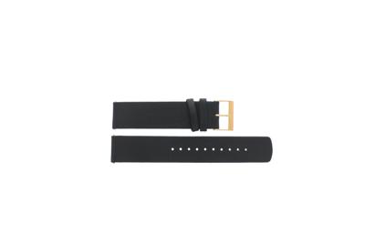 Horlogeband Skagen SKW6390 Leder Zwart 20mm