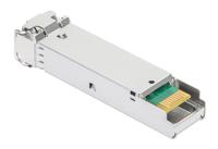 Intellinet 508551 Industriële Transceiver Gigabit Glasvezel LC Duplex SFP Grijs Zilver - thumbnail