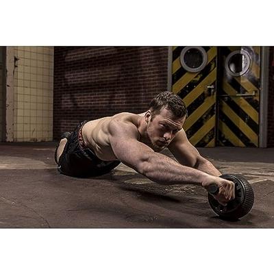 Tunturi Trainingswiel Deluxe l brede buikspiertrainer l incl kniemat