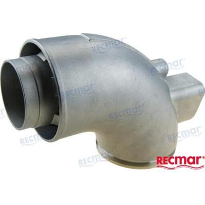 MAR261INOX - Uitlaatbocht van roestvrij staal Volvo