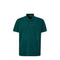 s.Oliver regular fit polo met logo olijfgroen - thumbnail