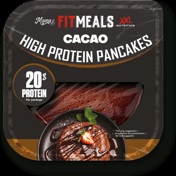 Fitmeals High Protein Pancakes Cacao 160g bij Jumbo