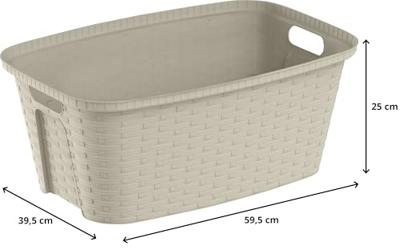 Waskom Mondex Polypropyleen 59,5 x 39,5 x 25 cm