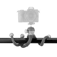 JOBY PODZilla Large Kit, flexibel statief en GripTight 360 telefoonhouder, van de makers van de GorillaPod, statief voor smartphones, actiecamera's, compactcamera's, apparaten van maximaal 2,5 kg, grijs - thumbnail