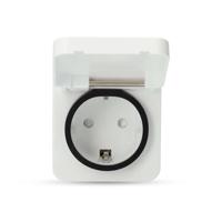 SmartLife Slimme Stekker | Zigbee 3.0 | IP44 | Energiemeter | 3680 W | Type F (CEE 7/7) | -10 - 40 °C | Android™ / IOS | Wit | 1 Stuks - thumbnail