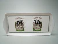 Koe dienblad groot / Country Farm - thumbnail