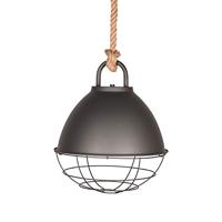 LABEL51 Hanglamp 'Korf' 38cm, kleur Grijs - thumbnail