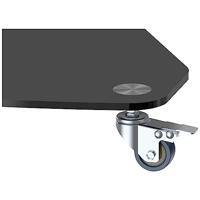 SpeaKa Professional SP-TVC-500 TV-wagen In hoogte verstelbaar 94,0 cm (37) - 203,2 cm (80) Vloerstandaard, In hoogte verstelbaar, Kantelbaar - thumbnail